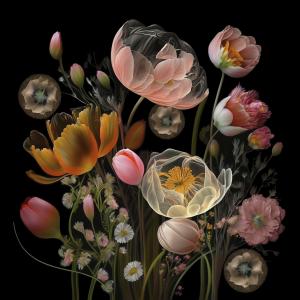 April, 2024 by Janie Fitzgerald, from the artist's series Glow