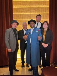 Immerse in musical excellence! Jason 'Malletman' Taylor, Lionel Hampton's Protégé, is back at Fontainebleau Las Vegas, Feb 22-25, with the stellar ensemble: Mando Dorame (Saxophone), Jimmy Ford (Drums), Nate Light (Bass), and Celine You (Keyboard).