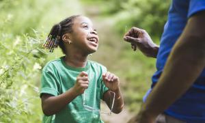 Smiling young child -  EIBI therapy