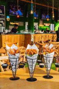 Drunken Fish Aruba, Where a Culinary Journey Awaits you in the form of fish-filled cones!