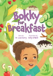 The cover of 'Bokky for Breakfast' by Dr. Lisa Curry.