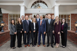 Picture of the attorneys at Van Camp, Meacham & Newman law firm in North Carolina.