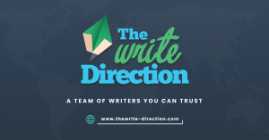 The Write Direction is a professional technical and business writing service company comprised of a team of writers you can trust