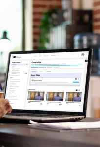 Home Page of the Online Audit Manager