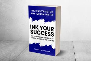 Ink Your Success eBook Cover in 3D