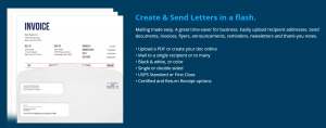 With Create and Send Mail form iPostal1, it's easy to turn your digital documents, invoices, or letters into regular mail items and send them to single or multiple recipients.
