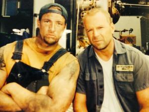 Dr. Jason Jaeger and Bruce Willis