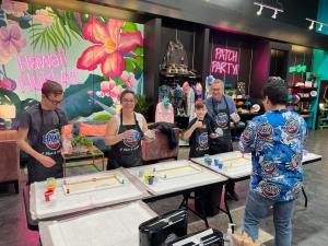 HAWAII FLUID ART WELCOMES THE PUBLIC TO FASHION SHOW LAS VEGAS