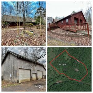  4 BR/2.5 BA home w/basement, barn & Hazel River frontage on 28.4± acres in Culpeper & Rappahannock County, VA, and a 3 BR/2 BA home w/basement and 1,400'± of Hazel River frontage on 25± acres in Culpeper County, VA