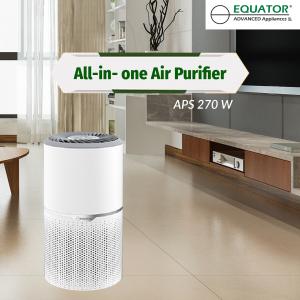 Equator 4.6 Lbs White Air Purifier