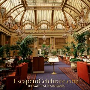 Escape to Celebrate designed by Parrish Walsh www.EscapetoCelebrate.com The Sweetest Restaurants