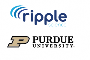 Ripple Science Logo & Purdue University Logo