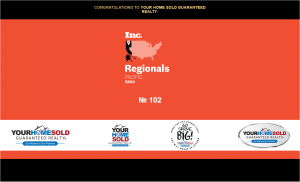 Carsten Phillips Inc., DBA Your Home Sold Guaranteed Realty, Secures A Spot On The Prestigious 2024 Inc. Regionals List