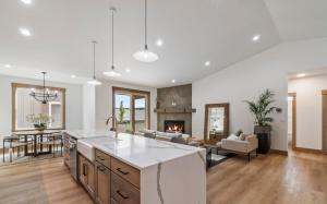 interior of Thayer Farms model home