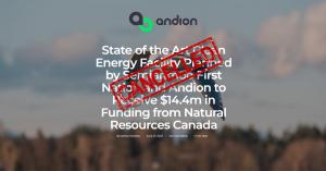 NRCan revokes funding and support from Semiahmoo RNG project and distances itself from Andion, Taurus RNG & SFN