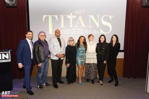 Starring Artists of the "Art Titans: Masters of the New Era" documentaries with directors Alan Grimandi & Viviana Puello