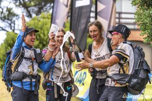 Team Mountain Designs Wild Women celebrate a historic win at Legend XPD