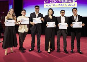 Winners of the Peter Drucker Challenge 2023 in Vienna at the Global Peter Drucker Forum