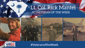 SCDVA Awards Rick Mantei with Veteran of the Week