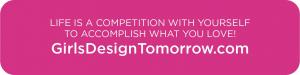 Thru Our Girls Design Tomorrow sponsored mentoring experiences; girls grow within, learn sweet skills, positive values, have the time of their life, we celebrate their wins, and they do more good www.GirlsDesignTomorrow.com Passion + Purpose + Play