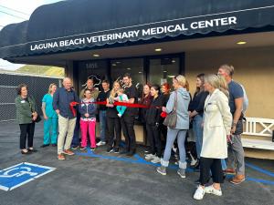 Laguna Beach Veterinary Medical Center Celebrates New Beginnings with Ribbon Cutting Ceremony