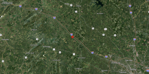Well-built 3 BR/2 BA ranch style brick home on 5± ac. in Goochland County, VA •	This home measures 1,929± finished sf., and features an open concept floor plan with an eat-kitchen (all appliances convey), dining area/living area, great room, attic w/pull down access