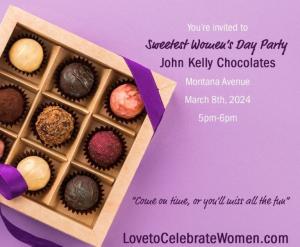 We're using recruiting for good to inspire fulfillment by creating meaningful experiences, services, and the sweetest parties too for women, men, and kids www.LovetoCelebrateWomen.com Friday March 8th, 2024 at 5pm in Santa Monica
