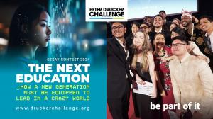 Peter Drucker Challenge 2024- Nehmen Sie am globalen Essay-Wettbewerb teil