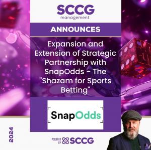 SCCG Management Announces Extension and Expansion of Strategic Partnership with SnapOdds