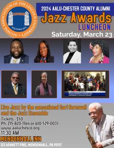 2024 Lincoln University Chester County Jazz Honorees