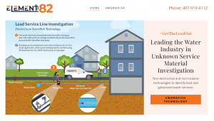 Element 82 LLC is dedicated to helping water utilities to assess and inventory water service lines, including the ability to replace lead water service lines.