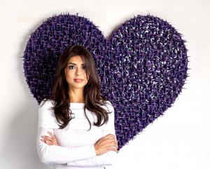 Contemporary artist Susana Anaya's new artwork ‘Infinite Layers of Inclusion’, inspired by the IWD 2024’s theme of #InspireInclusion.