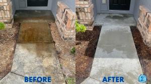 Walkway Softwash Cleaning
