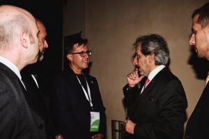 Mark Carney and Claudio Pedretti