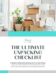 Unpacking Checklist