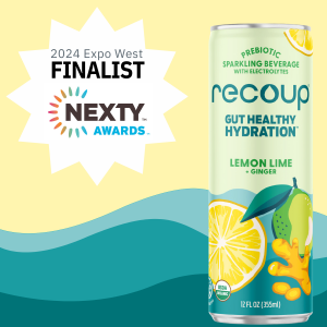 Lemon Lime Ginger can and award