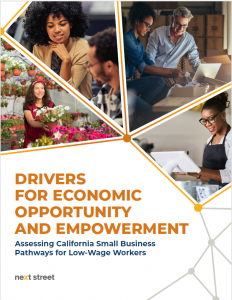 Cover Image for the Next Street/James Irvine Report on CA Small Businesses