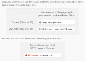 Chrome Https Warning