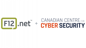 F12.net logo and Canadian Centre for Cyber Security (CCCS) logo side by side