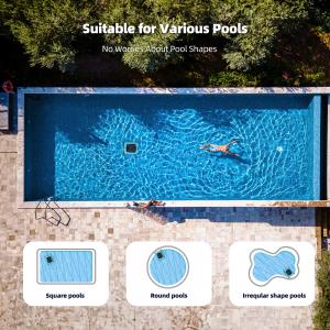 cordless automatic pool surface cleaning