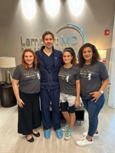 Dr. Joshua Lampert and the 2023 A.L.L. For Moms Charity Surgery Day recipients