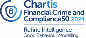 Chartis FCC50 and Good Behavior Modeling Award Logo