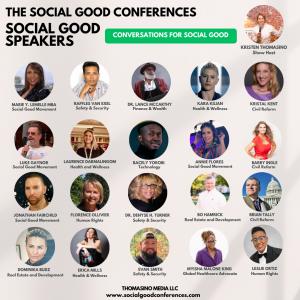 Meet the Official Speakers for The Social Good Conferences