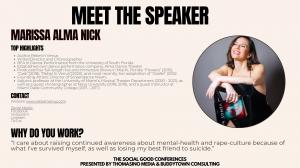 Meet the Speaker Marissa Alma Nick