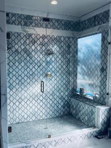 Recent Remodel Shower Glass Installation by Elite Showers