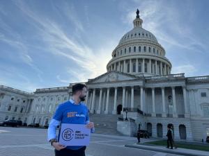 EBC in front of Capitol Hill