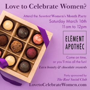 It’s A Sweet Day in LA Celebrating Women with The Sweetest Parties on Saturday