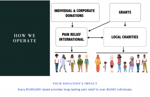 how pain relief international works