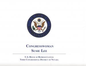 Congresswoman Susie Lee Award