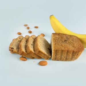 Lifestyle product photography for banana bread used for social media advertising